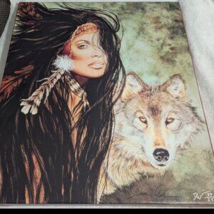 Donna Walsh Handsigned and Numbered Limited Edition Canvas Art: "Soul Mates"